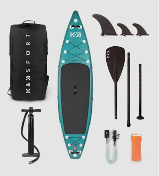 Touring 11' Inflatable Paddle Board - $338 Reduced Price from $899
