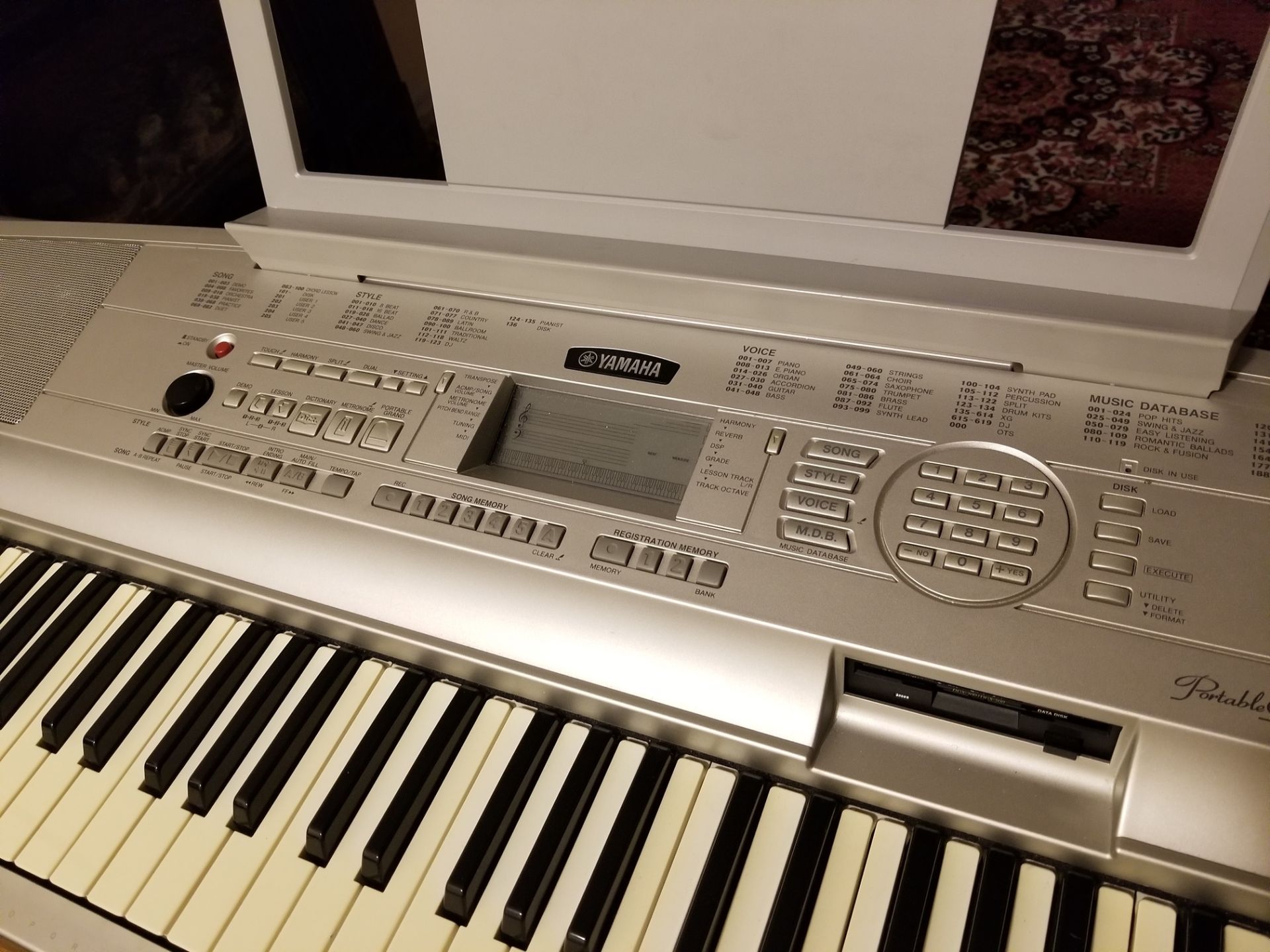 Keyboard Piano Professional Yamaha Portable Grand DGX-500 $400