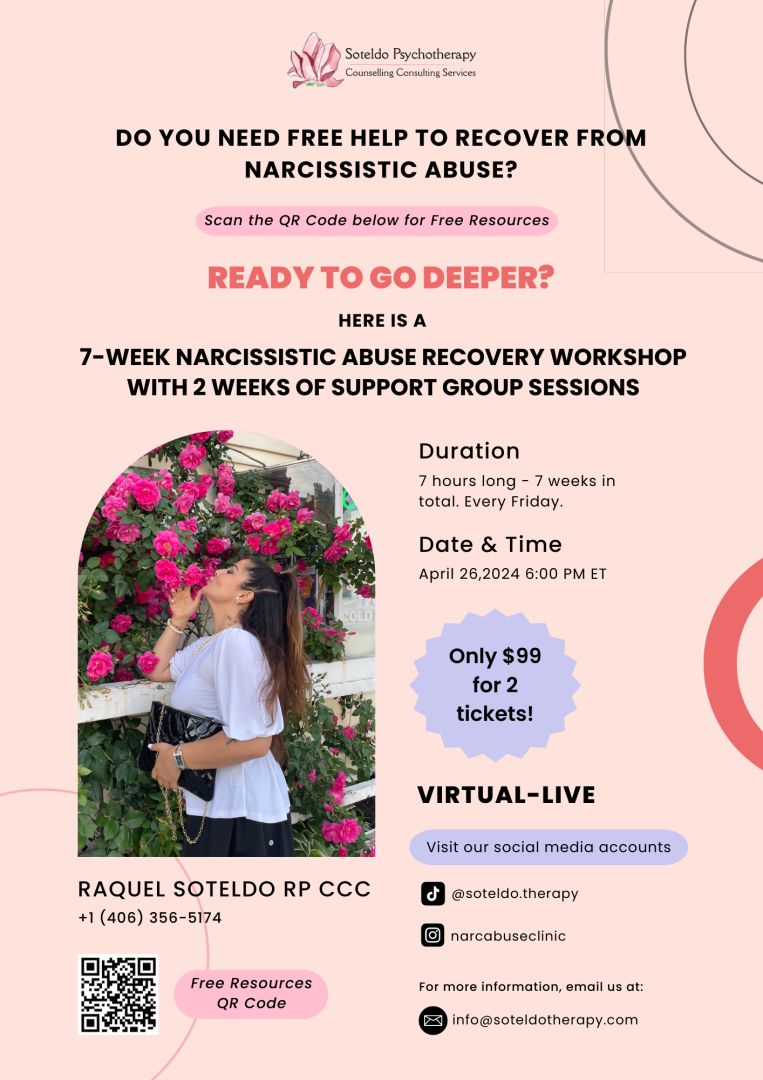 LIVE Virtual Narcissistic Abuse Recovery Support 