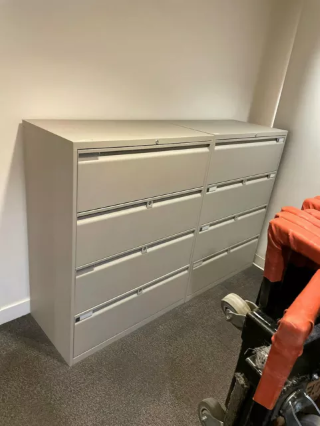 Teknion 4 Drawer Filing Cabinet in Excellent Condition-Call us!