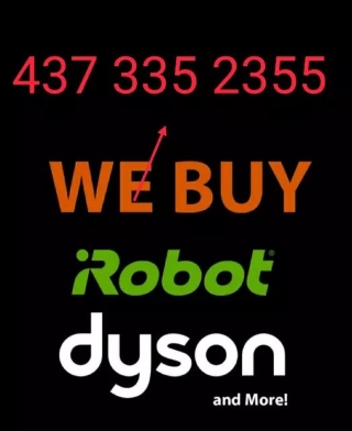 Wanted: We buy Dyson / iRobot for CASH -4373352355