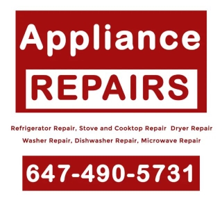 Appliance Fridge Washer Dryer Repair $30 Discount 647-490-5731