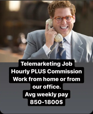 Telemarketing job booking appointments