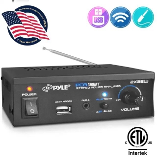 Pyle Bluetooth Stereo Power Amplifier PCA12BT $59