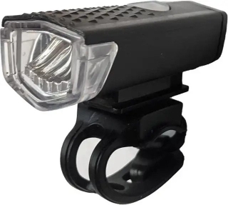 SE® 300 LUMEN RECHARGEABLE BICYCLE LIGHT - MADE WITH A DETACHABLE LIGHT AND BIKE MOUNT! Only $9.99!