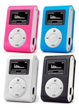 DIGITAL MP3 PLAYERS AVAILABLE IN FOUR DIFFERENT COLOURS -- Big Box price $12.79 -- Our price only $7.99!