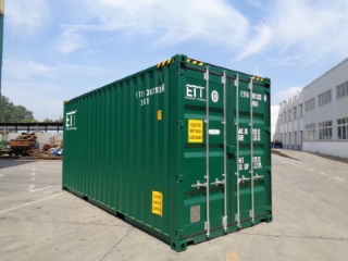 Sale of new 20 feet high Cube container - green -