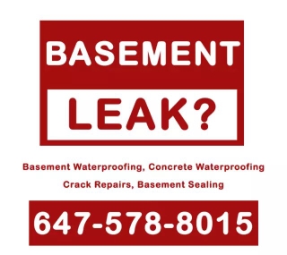 Basement Leak ? Waterproofing Service Call: 647-578-8015☎️