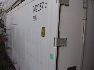 Sale of Refrigerated container 20 feet - used