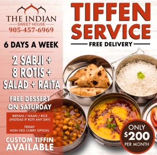 Tiffin starting from only $130 - fresh food, amazing taste