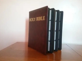 Bible on cassette tapes