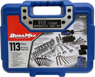 DURAMAX® 113-PIECE TOOL SET -- Includes sockets, bits, and more! A great gift for Dads !!