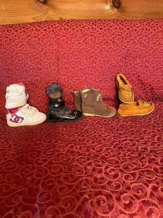 Infants shoes four pairs