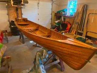 1939 Peterborough Gull Wooden Rowboat