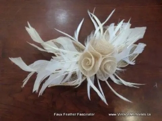 Brand new feather hair fascinators for Queens Plate on Sale
