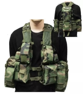 New - LOAD BEARING TACTICAL VEST -- 15 POCKETS for all of your gear! Ideal for Hunting/Fishing - Paintball - Airsoft